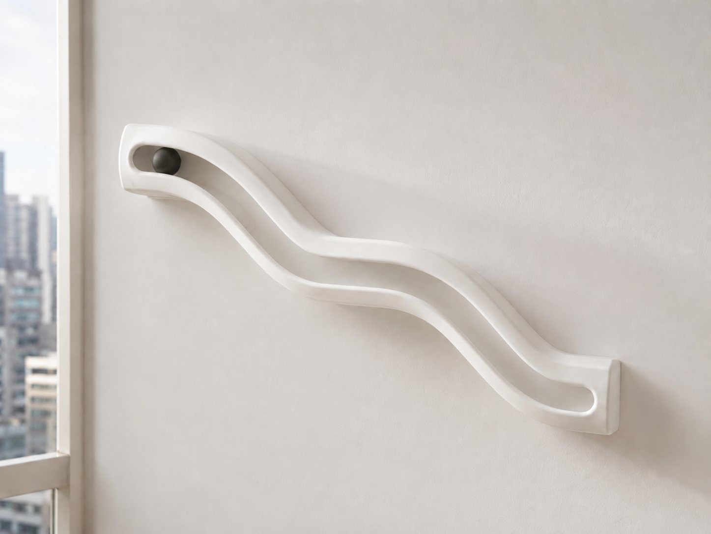 Rendered CHASE S-curve wall track